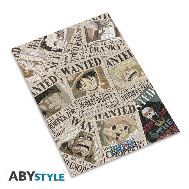 Produktbild: ONE PIECE - Jigsaw puzzle 1000 pieces - Wanted