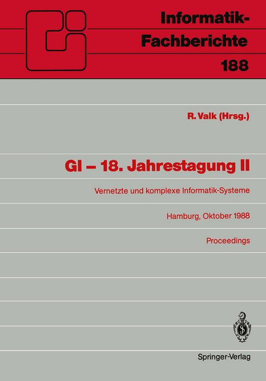 Produktbild: GI &mdash; 18. Jahrestagung II