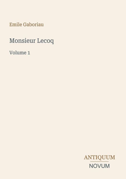 Produktbild: Monsieur Lecoq