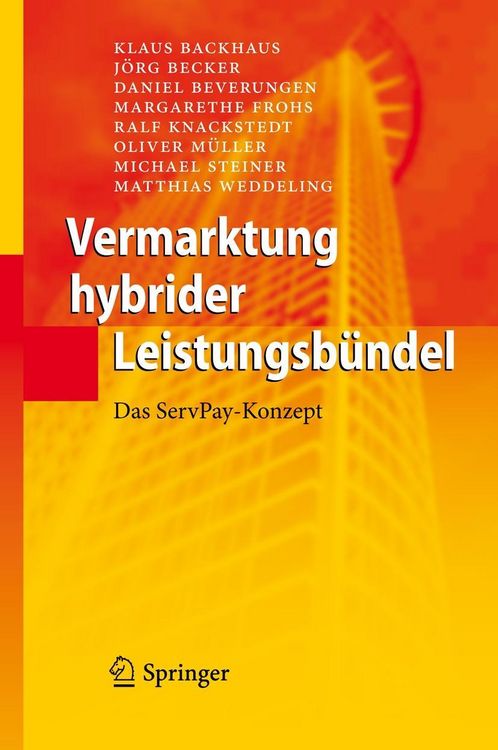 Produktbild: Vermarktung hybrider Leistungsb&uuml;ndel