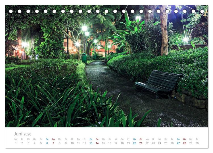 Produktbild: Funchal - Madeiras stolze Hauptstadt (Tischkalender 2026 DIN A5 quer), CALVENDO Monatskalender