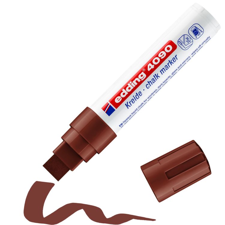 Produktbild: edding 4090 Kreidemarker braun