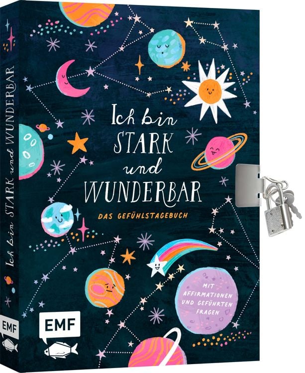 Produktbild: Ich bin stark und wunderbar &ndash; Das illustrierte Gef&uuml;hlstagebuch f&uuml;r Kinder ab 6 Jahren