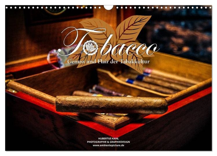 Produktbild: Tobacco - Genuss und Flair der Tabakkultur (Wandkalender 2026 DIN A3 quer), CALVENDO Monatskalender