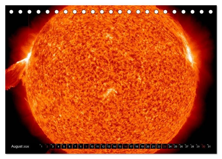 Produktbild: Feuer &bull; W&auml;rme, Licht & Gefahr (Tischkalender 2026 DIN A5 quer), CALVENDO Monatskalender