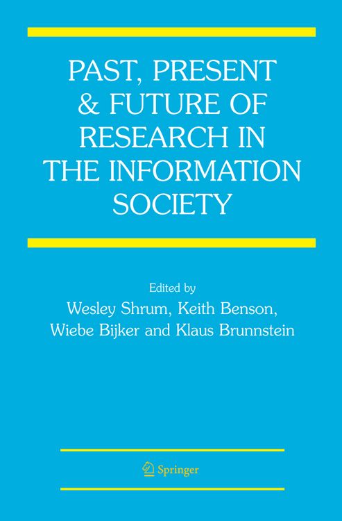 Produktbild: Past, Present and Future of Research in the Information Society