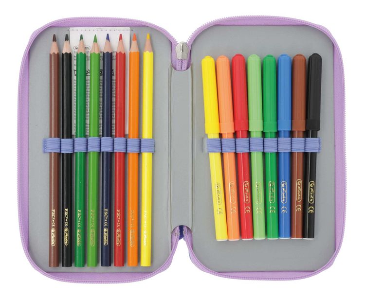 Produktbild: Herlitz Doppeletui 23 teilig Mystic Mermaid