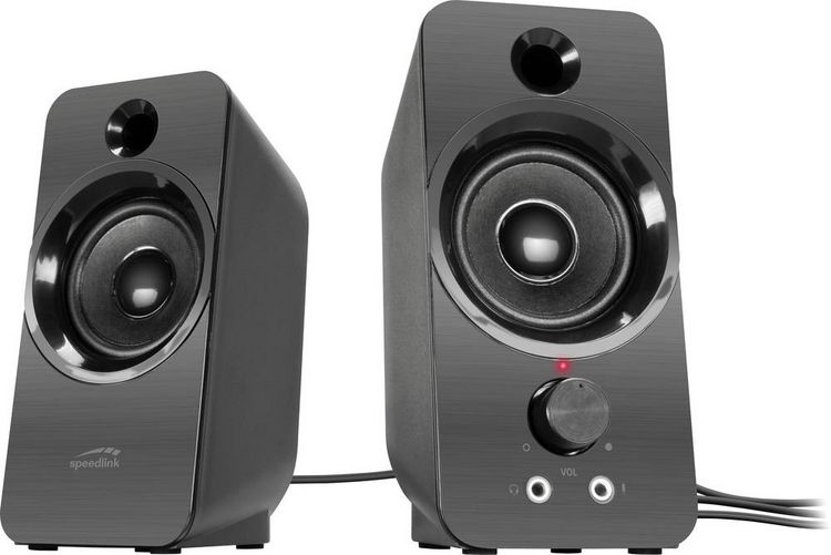 Produktbild: SPEEDLINK DAROC Stereo Speaker, black