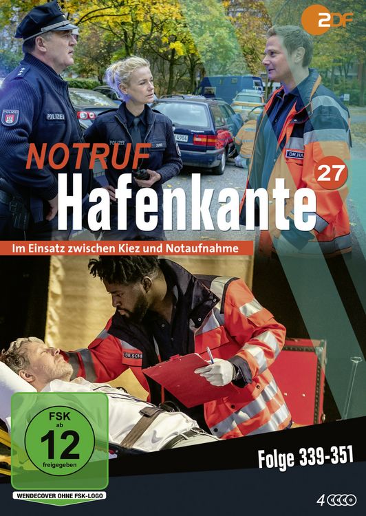 Produktbild: Notruf Hafenkante 27 (Folge 339-351) [4 DVDs]
