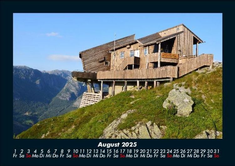 Produktbild: Landschaftskalender 2025 Fotokalender DIN A5