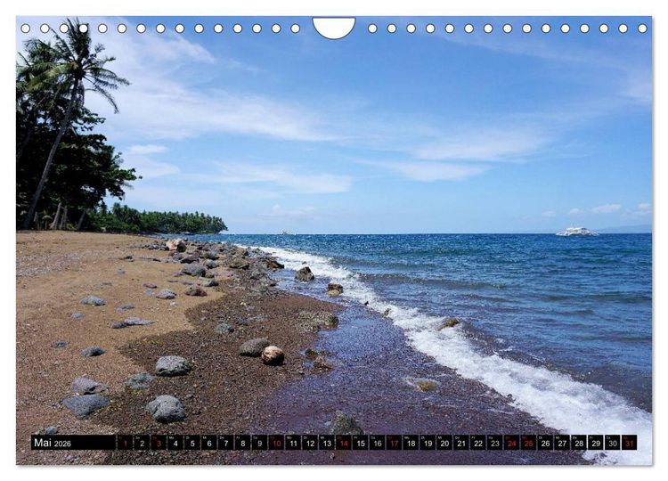 Produktbild: Kontrastreiche Philippinen (Wandkalender 2026 DIN A4 quer), CALVENDO Monatskalender