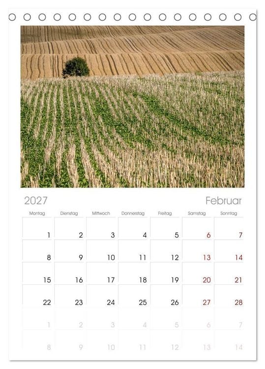 Produktbild: Tischplaner 2027 - Sch&ouml;ner Kraichgau (A5 Tischkalender zum Aufstellen) CALVENDO