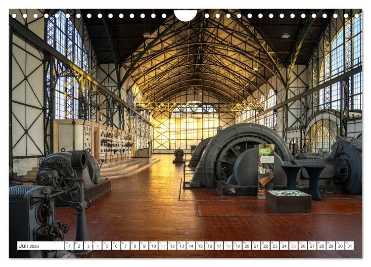 Produktbild: Die Zechen im Ruhrpott (Wandkalender 2026 DIN A4 quer), CALVENDO Monatskalender