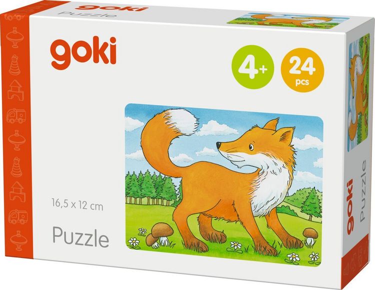 Produktbild: Minipuzzle Waldtiere