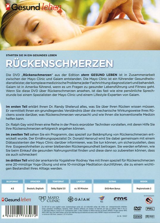 Produktbild: Gesund leben 7 - R&uuml;ckenschmerzen