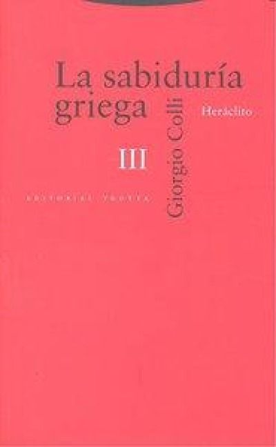 Produktbild: Sabiduria Griega, La. (iii)