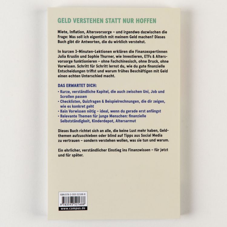 Produktbild: Investieren in 3 Minuten