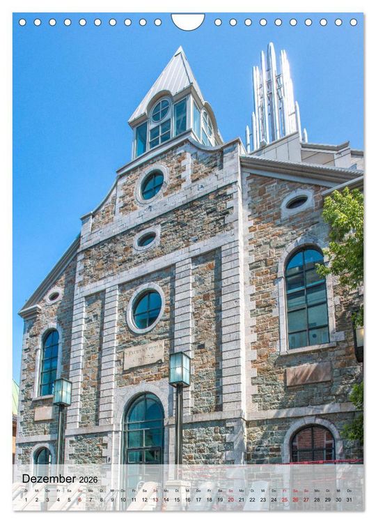 Produktbild: Kanada Quebec - Historisches Quebec (Wandkalender 2026 DIN A4 hoch), CALVENDO Monatskalender