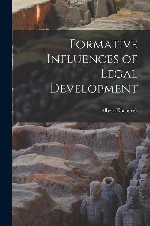 Produktbild: Formative Influences of Legal Development