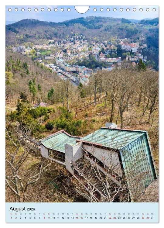 Produktbild: Spaziergang durch Karlovy Vary (Wandkalender 2026 DIN A4 hoch), CALVENDO Monatskalender