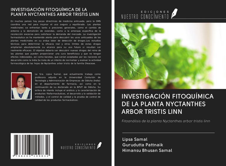 Produktbild: Investigaci&oacute;n Fitoqu&iacute;mica De La Planta Nyctanthes Arbor Tristis Linn