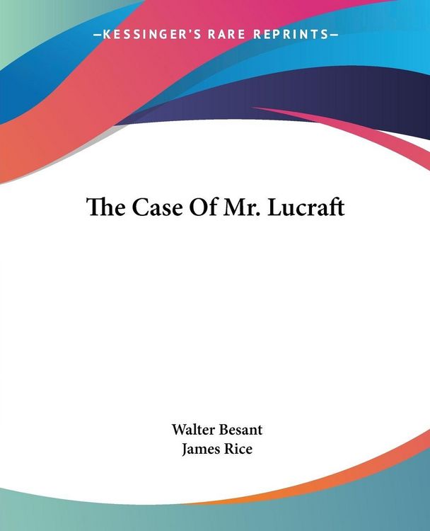 Produktbild: The Case Of Mr. Lucraft