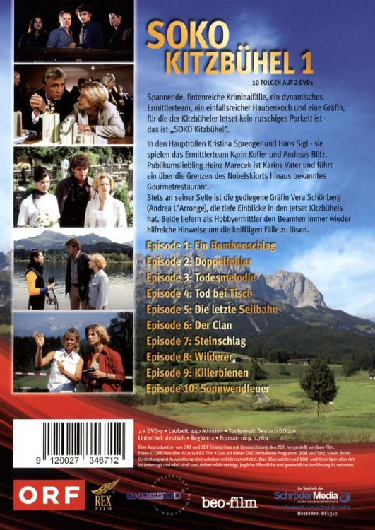Produktbild: SOKO Kitzb&uuml;hel - Box 1 [2 DVDs]