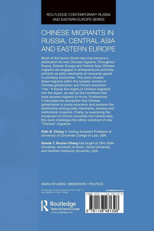 Produktbild: Chinese Migrants in Russia, Central Asia and Eastern Europe