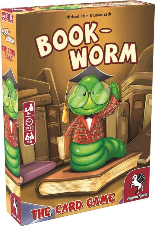 Produktbild: Pegasus 18322E - Bookworm, Card Game (EN)