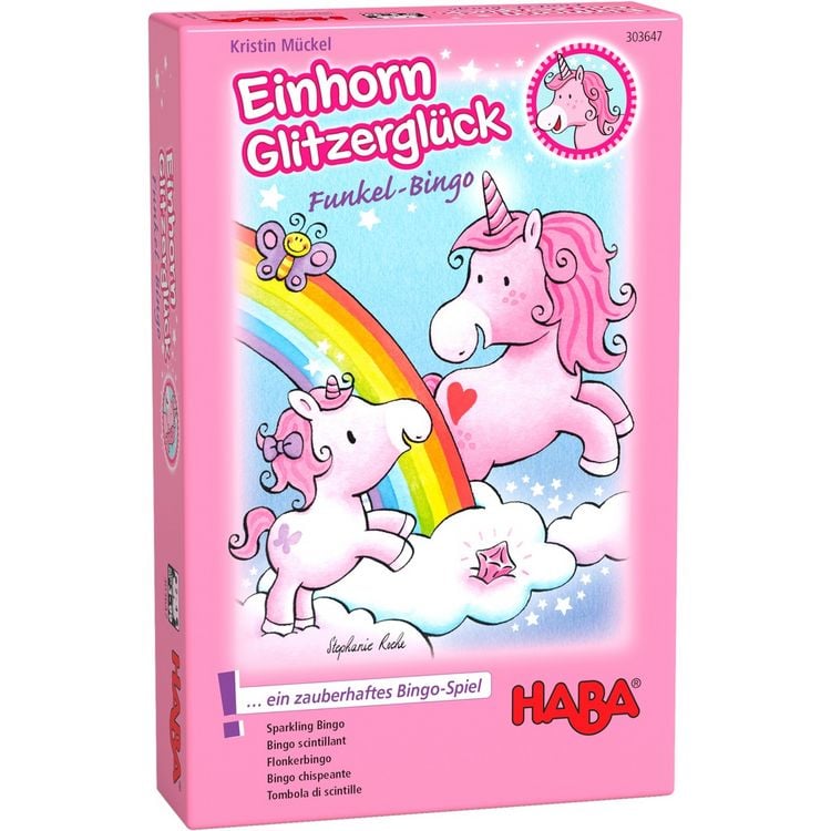 Produktbild: Einhorn Glitzergl&uuml;ck - Funkelbingo