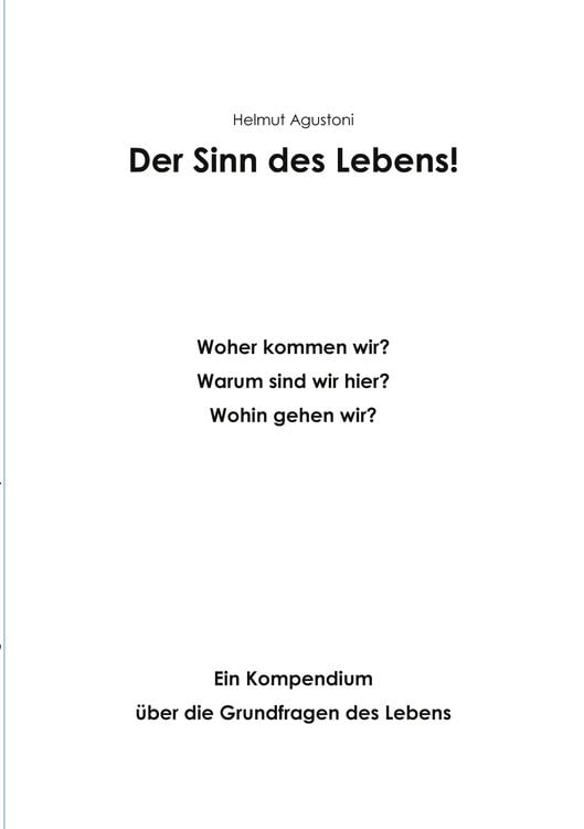 Produktbild: Der Sinn des Lebens