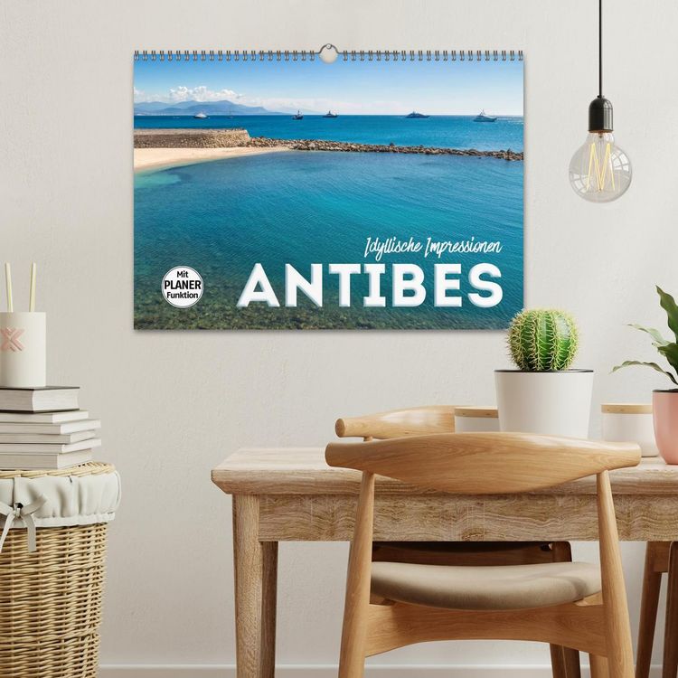 Produktbild: ANTIBES Idyllische Impressionen (Wandkalender 2026 DIN A3 quer), CALVENDO Monatskalender