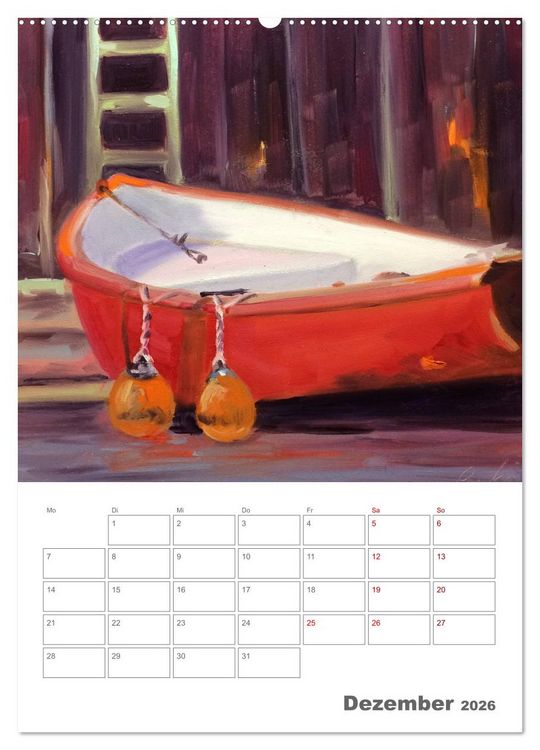 Produktbild: Malerisches Helgoland (hochwertiger Premium Wandkalender 2026 DIN A2 hoch), Kunstdruck in Hochglanz