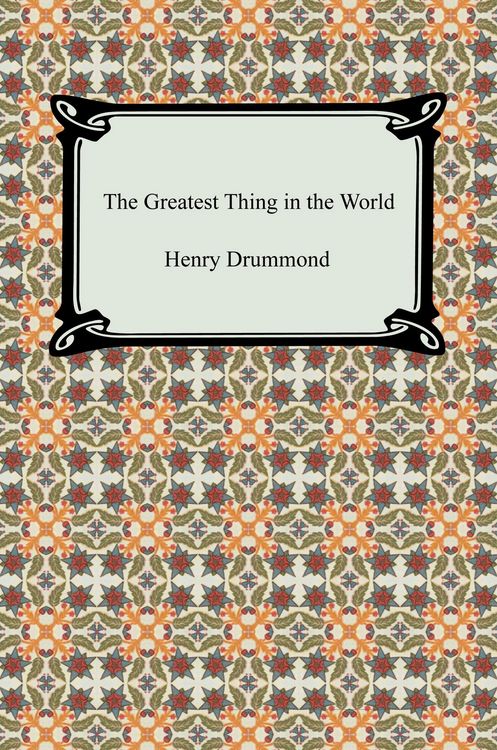 Produktbild: The Greatest Thing in the World