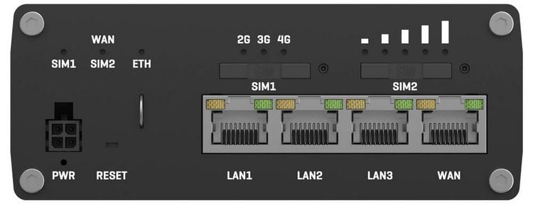 Produktbild: Teltonika RUTX09 LAN-Router Integriertes Modem: LTE