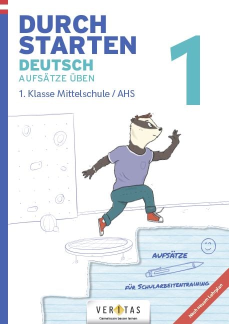 Produktbild: Durchstarten Deutsch 1. Klasse Mittelschule/AHS Aufs&auml;tze &uuml;ben