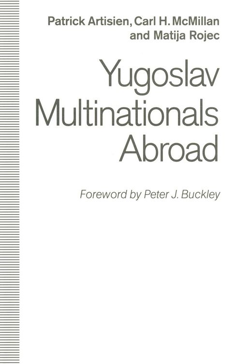 Produktbild: Yugoslav Multinationals Abroad