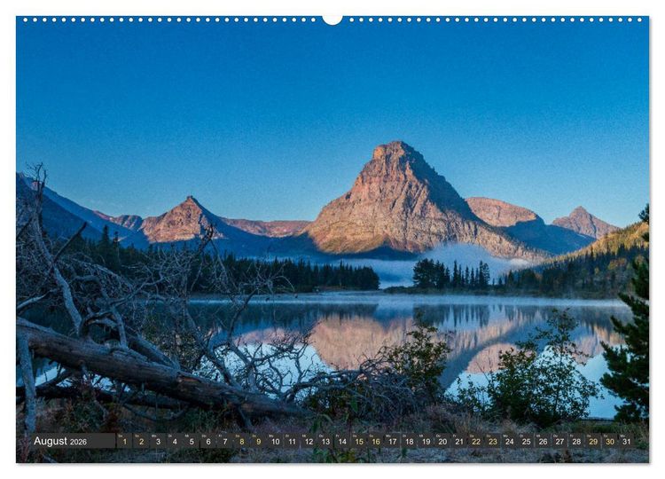 Produktbild: Westw&auml;rts - &Uuml;ber die Rocky Mountains zum Pazifik (hochwertiger Premium Wandkalender 2026 DIN A2 quer), Kunstdruck in Hochglanz