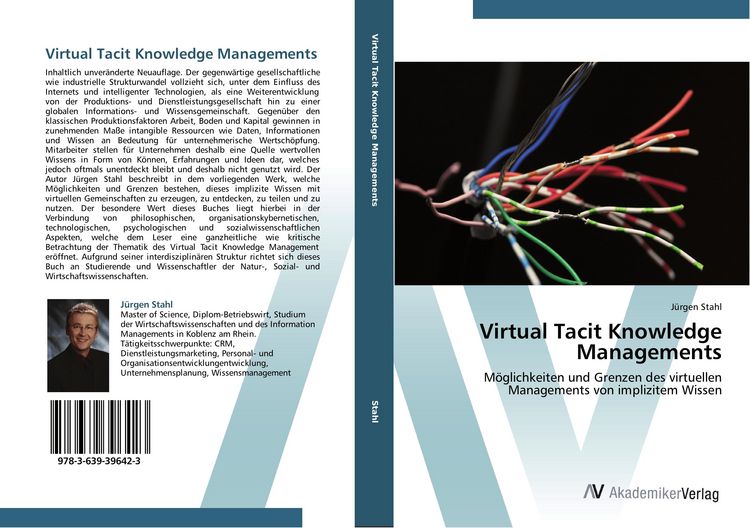 Produktbild: Virtual Tacit Knowledge Managements