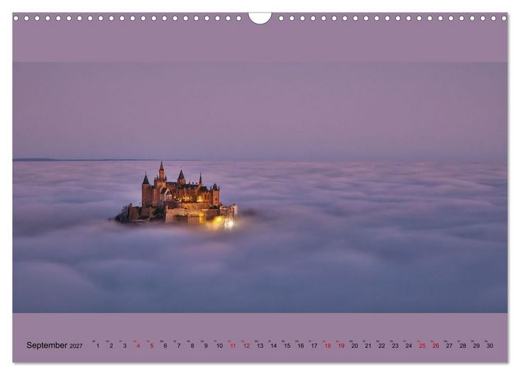 Produktbild: Fogscapes - magische Nebellandschaften (Wandkalender 2027 DIN A3 quer), CALVENDO Monatskalender