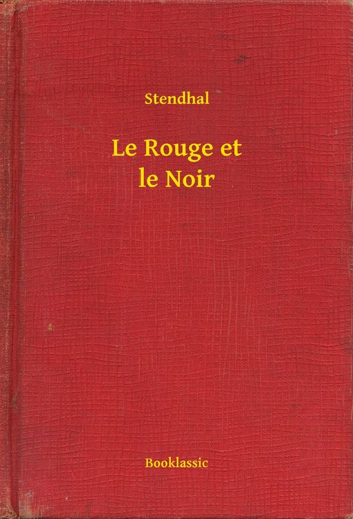 Produktbild: Le Rouge et le Noir