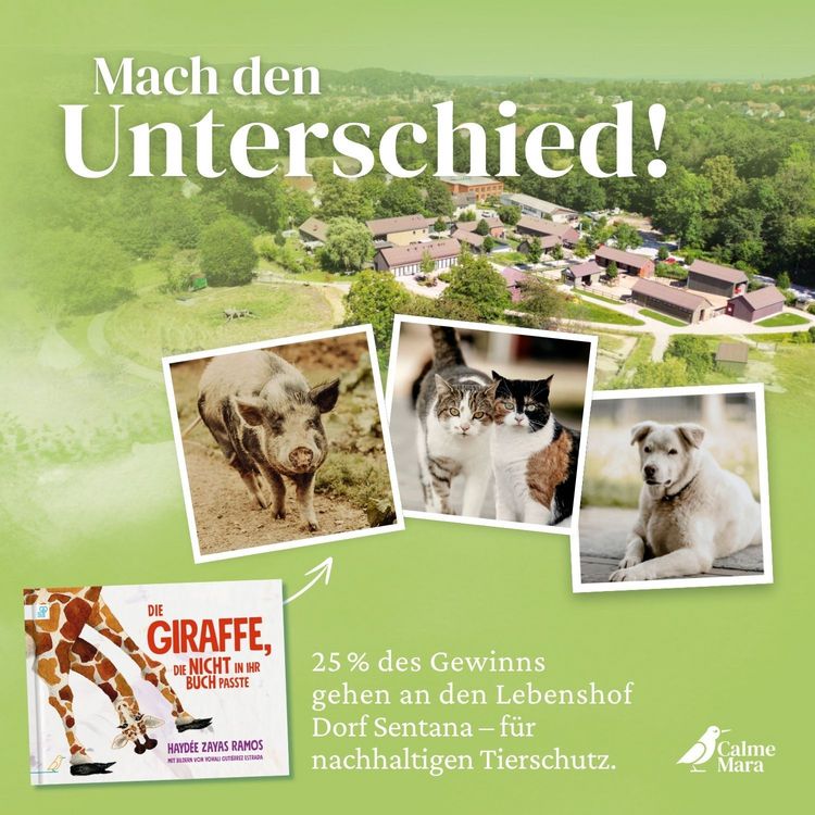 Produktbild: Die Giraffe, die nicht in ihr Buch passte