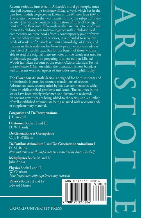 Produktbild: Eudemian Ethics
