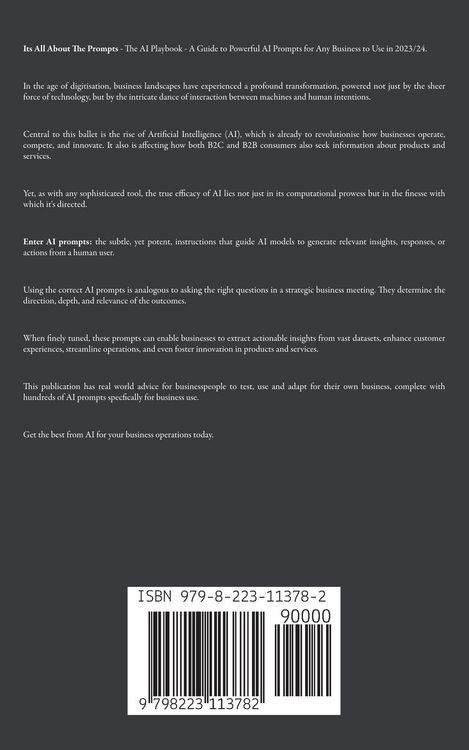 Produktbild: Its All About The Prompts