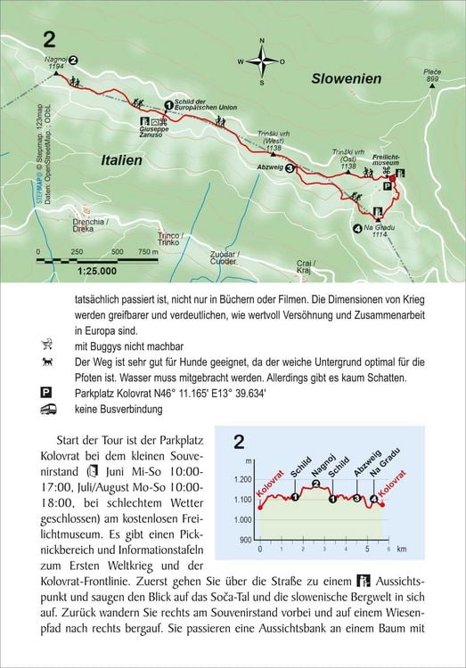 Produktbild: Slowenien 25 Wanderabenteuer zwischen Alpen und Adria