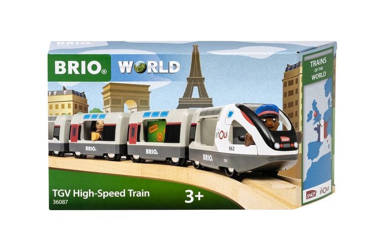 Produktbild: BRIO - Trains of the World - TGV Hochgeschwindigkeitszug
