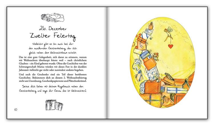 Produktbild: Schwanger in das Neue Jahr - Ein Geschenkbuch f&uuml;r werdende M&uuml;tter