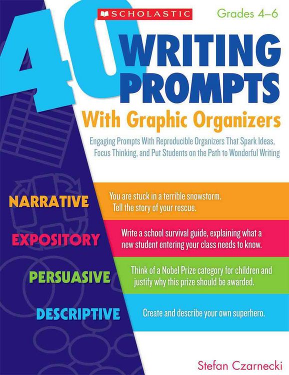 Produktbild: 40 Writing Prompts W/graphic O