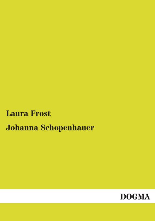 Produktbild: Johanna Schopenhauer