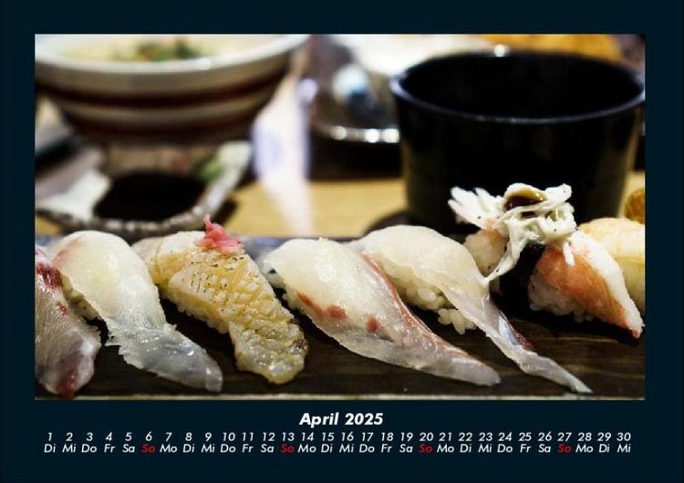 Produktbild: Genuss 2025 Fotokalender DIN A4